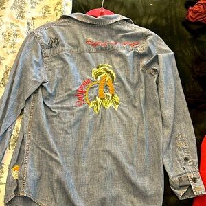 Lucky brand Chambray Button Down